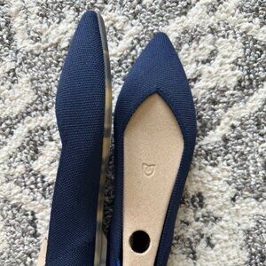 Rothy's The Point II Deep Navy Size 8.5 NWT